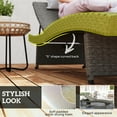 thumbnail image 4 of Outsunny Foldable Patio Lounger w/ 5-Level Adjustable Backrest, Grey, 4 of 10