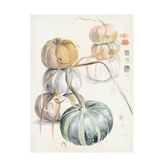 Jennifer Paxton Parker 'Harvest Pumpkins II' Canvas Art