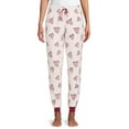 thumbnail image 3 of Secret Treasures Women's and Women's Plus Plush Cuffed Pajama Pants, 3 of 5