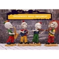 thumbnail image 3 of Música Esqueleto Banda Decoraciones Halloween Carnaval Fiesta Regalo Escena Interesante Accesorios Adornos De Escritorio Minnieouse HA041328-04, 3 of 6