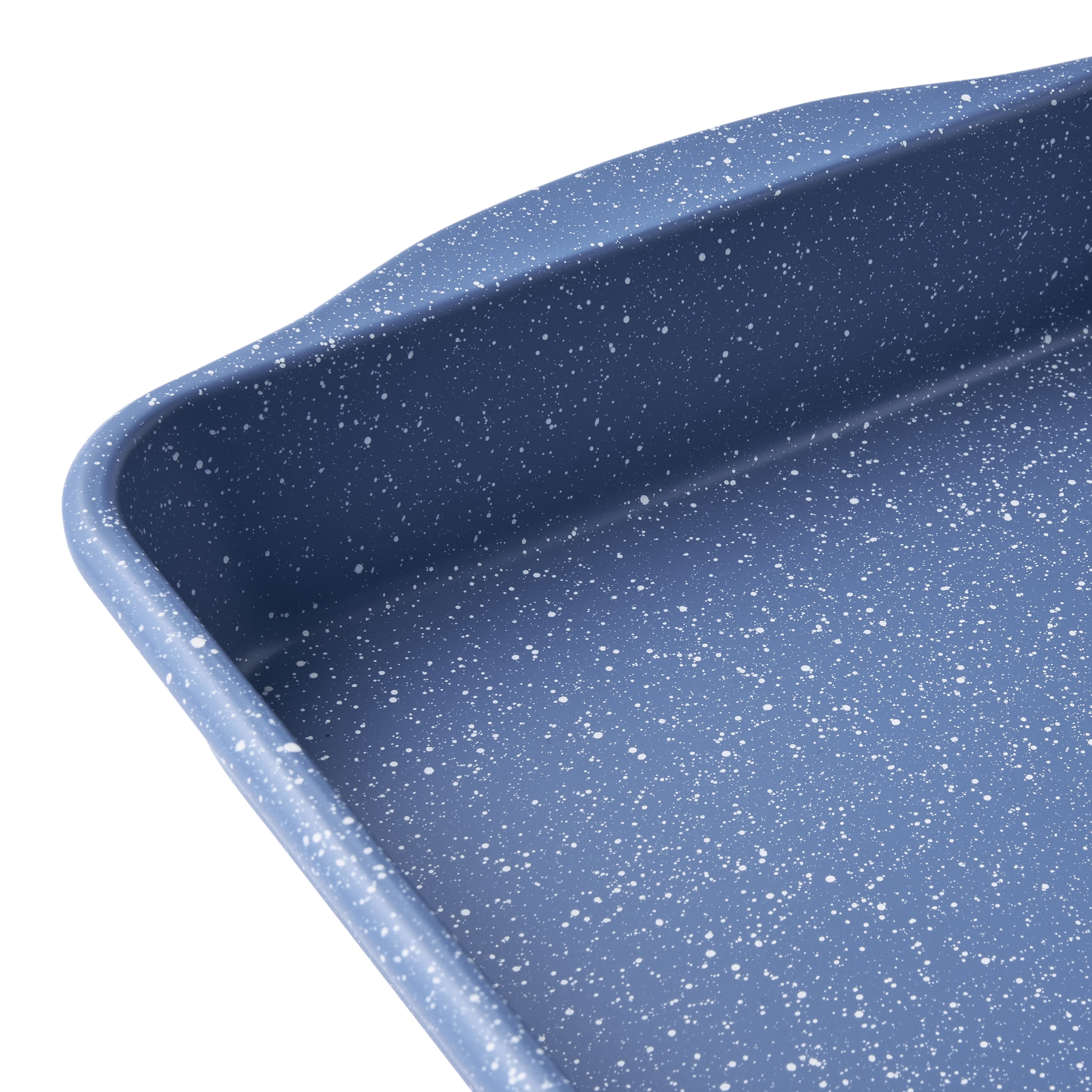 The Pioneer Woman 9" x 13" Aluminized Steel Nonstick Cake Pan, Blue Speckle