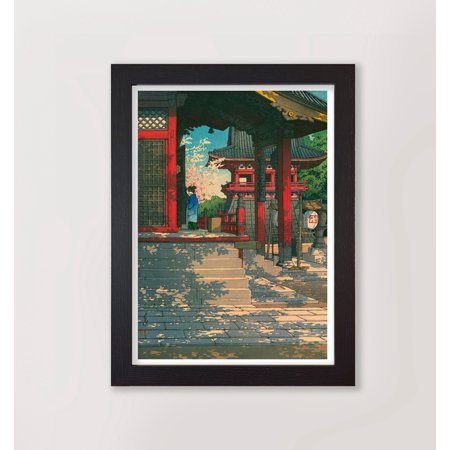 POSTER Japanese Art Print Meguro Fudo Temple by Kawase Hasui / Wall Art / Poster Print / Ukiyo-e / Woodblock Print / Vintage Art Print-UNFRAMED
