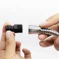 thumbnail image 2 of Allume 10Pcs 1/2" BSP Threaded Tap Adaptor Garden Water Hose Quick Pipe Connector Fitting Black, 2 of 12