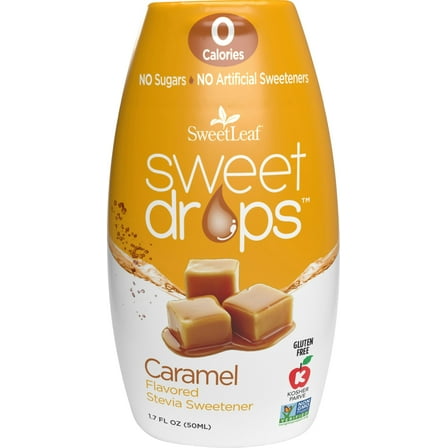 Sweetleaf Stevia Sweet Drop Caramel (Pack of 12)