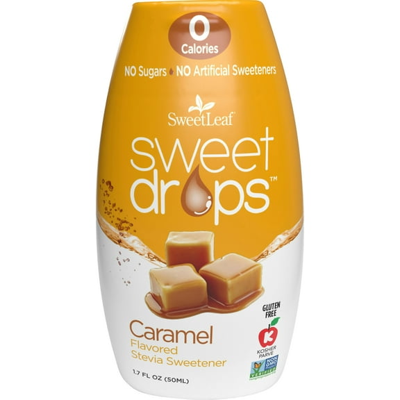 Sweetleaf Stevia Sweet Drop Caramel (Pack of 12)