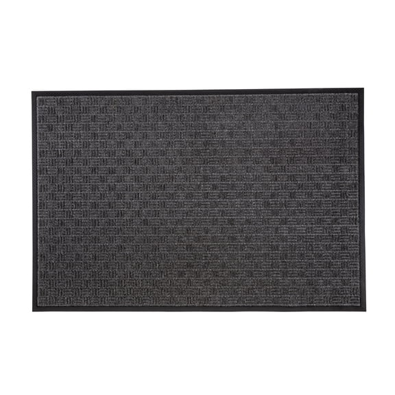 Floortex® Doortex® Ribmat Entrance Mat, Charcoal - 24" x 36"