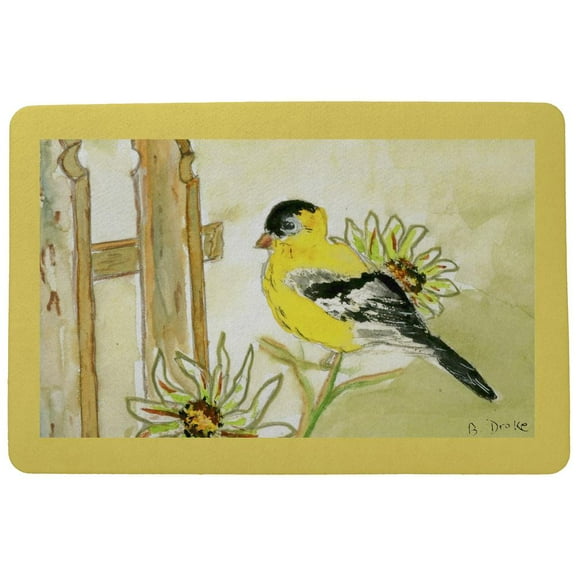 Betsy Drake Interiors Goldfinch Door Mat 18x26