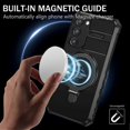 thumbnail image 5 of For Samsung Galaxy S23+ Case Pc+tpu Kickstand Phone Cover Compatible With Magsafe, 5 of 5