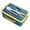 Green, variant on Virelaxpo Heart Shaped Lunch Box Insulated Compartmentalized Microwave Safe with Cutlery Slot Phone Stand Side Handles Portable Transport for Office Picnic Cafeteria