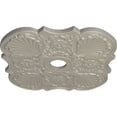thumbnail image 3 of 29"OD x 3 5/8"ID x 1 3/8"P Flower Ceiling Medallion (Fits Canopies up to 6 1/4"), Hand-Painted Pearl White, 3 of 6