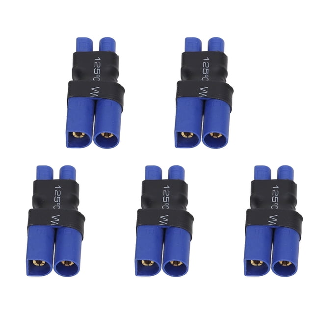 Conector de enchufe E Hembra a E macho, 5 piezas EC3 hembra a E Hembra a E Conector macho Conectores de batería Lipo RC Compactos y livianos