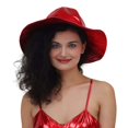thumbnail image 1 of Aocisk Stylish Bucket Hat Outdoor Event Accessory Party Wear Versatile All Season Sun Red one size, 1 of 4