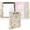 Floral Beige, variant on 1 Inch 3-Ring Binder Floral Beige Letter Size For Work And School