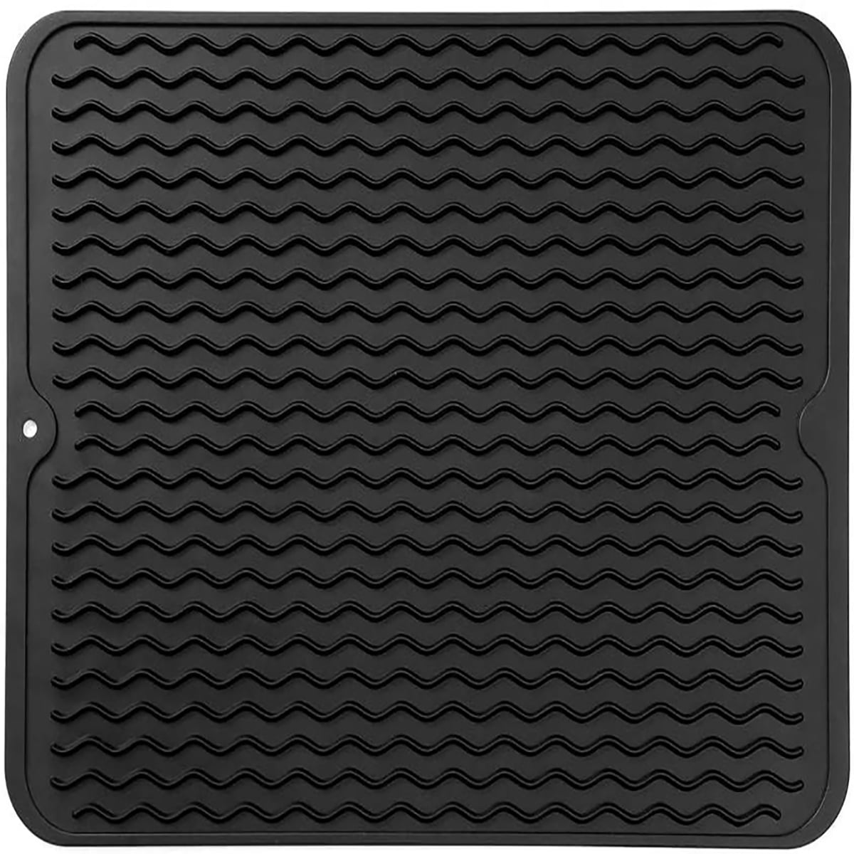 16" x 12" Dish Drying Mat, Heatresistant Silicone Mat for Kitchen