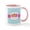 White/Pink Inside, variant on CafePress - Happy Easter Mugs - 11 oz Ceramic Mug - Novelty Coffee Tea Cup
