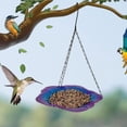 thumbnail image 2 of Comedero para pájaros colgante, bebedero para pájaros, alimentador de agua para pájaros, impermeable, comedero para pájaros al aire libre para, 2 of 5
