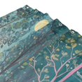 thumbnail image 3 of Yayeee Shower Curtain with Hooks 72"x72" Waterproof Fabric Bathroom Hanging Decor, Purple Forest Scene, 3 of 5