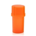 thumbnail image 3 of Manual Herb Grinder Spice Mill Box Pepper Plastic Grinding Tool Miller Large Capacity Storage Kitchen Accessory Home Supplies Orange, 3 of 8