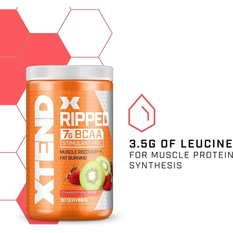 エクステンド　xtend bcaa　オレンジ　ストロベリーキウイスプラッシュ XTEND Original BCAA Powder, 30 Servings, Strawberry Kiwi Splash