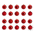 thumbnail image 2 of Nearly Natural D1056-RD Holiday Christmas 3 ft. Shatterproof Ornament Set with Re-Useable Storage Container, Red - 20 Count, 2 of 3