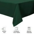 thumbnail image 5 of PiccoCasa Square Polyester Tablecloth for Indoor Outdoor 55x55 Inches Green, 5 of 7