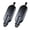 Black, variant on Car Escape Tool Window Breaker and Seatbelt Cutter, Emergency Safety Hammer for Vehicle Crash Rescue