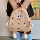 thumbnail image 4 of Preciosa Mochila Escolar Con Forma Galleta Bonita para Mujer Regalo Gran Capacidad Estudiantes, 4 of 9