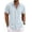 Blue, variant on COOFANDY Men's Linen Shirts Short Sleeve Casual Shirt Button Down Shirt for Men Beach Summer Wedding Shirt