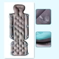 thumbnail image 3 of Cojín de bañera de cuerpo completo, transpirable, con soporte para la espalda, almohada de bañera para adultos 113x40cm, 3 of 9