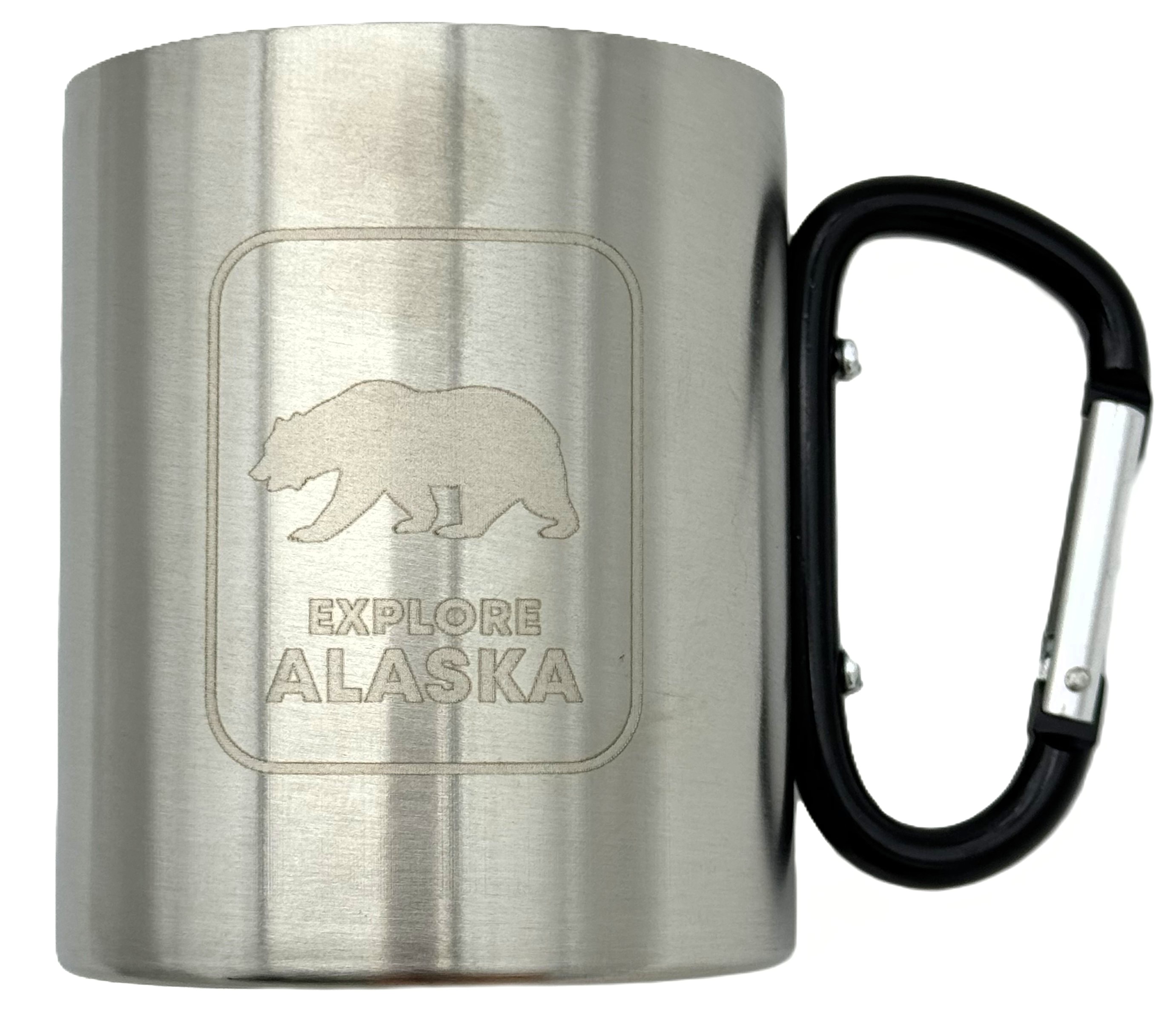 Alaskagift Ak Caribineer Mug With Bear Design