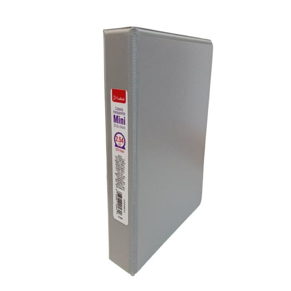 Mini Carpeta Cardinal Clearvue, 1, O, Gris