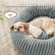 thumbnail image 3 of Cama para perro MIXJOY Donut acogedora lavable con funda removible gris, 3 of 7