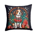 thumbnail image 2 of Beagle Christmas Fabric Decorative Pillow 14 in x 14 in, 2 of 2