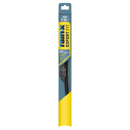 Rain-X Expert Fit Beam Windshield Wiper Blade, 16 Inch Refill Replacement B16-1 – (Best Way To Clean Wiper Blades)