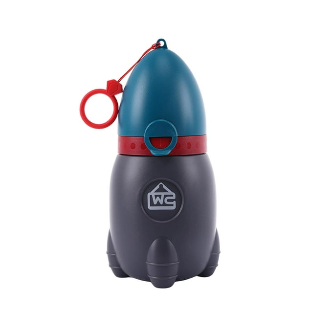 lionlar Toilette Pot Étanche Voyage Gobelet d'Urgence Toilette pour Intérieur Extérieur Randonnée Bleu Foncé