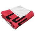 thumbnail image 4 of The Northwest 1COL-23600-0140-OOF 50 x 60 in. NCAA Louisiana At Lafayette University Alumni Silk Touch Throw Blanket, 4 of 5