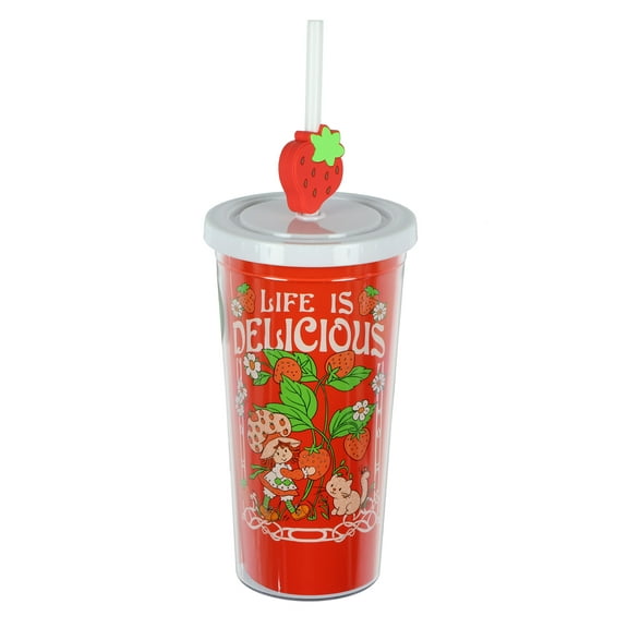 Strawberry Shortcake Life is Delicious Insulated Tumbler 20 oz Travel Cup