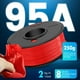 thumbnail image 3 of Paquete de filamento para impresora 3D SUNLU TPU de 1,75 mm, 95 A, 2 kg, 3 of 9