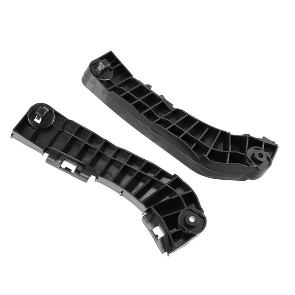 Unique Bargains 1 Pair Left and Right Side Front Bumper Mounting Support Bracket 5253506030 5253606020 for Toyota Camry Black