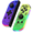 Splatoon 3, variant on Game Controller for Nintendo Switch With LED, Neon Red/Blue
