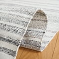 thumbnail image 5 of SAFAVIEH Kilim Mckayla Striped Polyester Runner Rug, Ivory/Light Grey, 2'3" x 8', 5 of 8