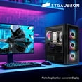 thumbnail image 3 of STGAubron Gaming Desktop PC, Xeon E5 V3 2.4G, 16G RAM, 512G SSD, RX 590 8G, 600M WiFi, BT 5.0, RGB Fan x4, Win 11 Home, 3 of 3