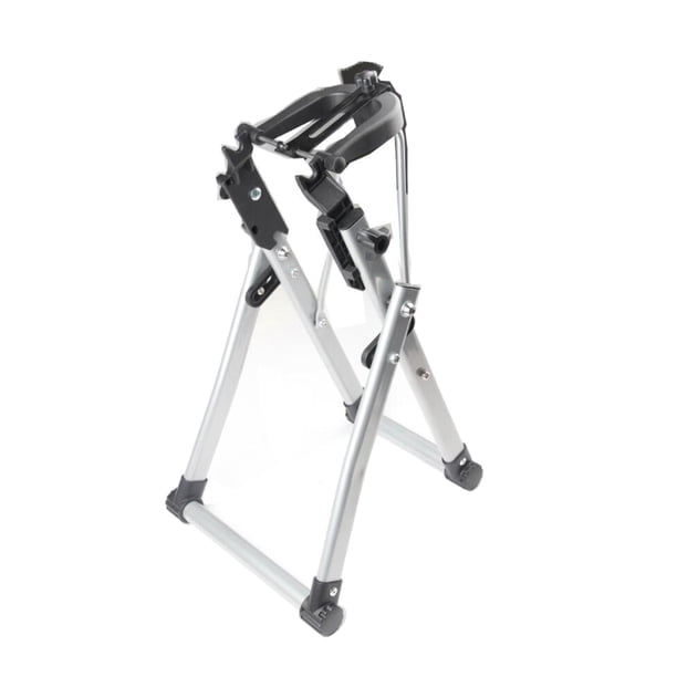 Soporte para centrar ruedas de bicicleta Mantenimiento de ruedas de bicicleta Mecánico doméstico Soporte para centrar ruedas de bicicleta Gris-plata