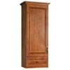 Design House 540864 Montclair Chestnut Glaze Linen Tower Vanity Cabinet with 1 Door and 1 Drawer