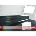 thumbnail image 5 of Rwraps Vinyl Car Film Diamond Holographic Chrome Black Neochrome Bubble Free - 5ft x 5yd, 5 of 10