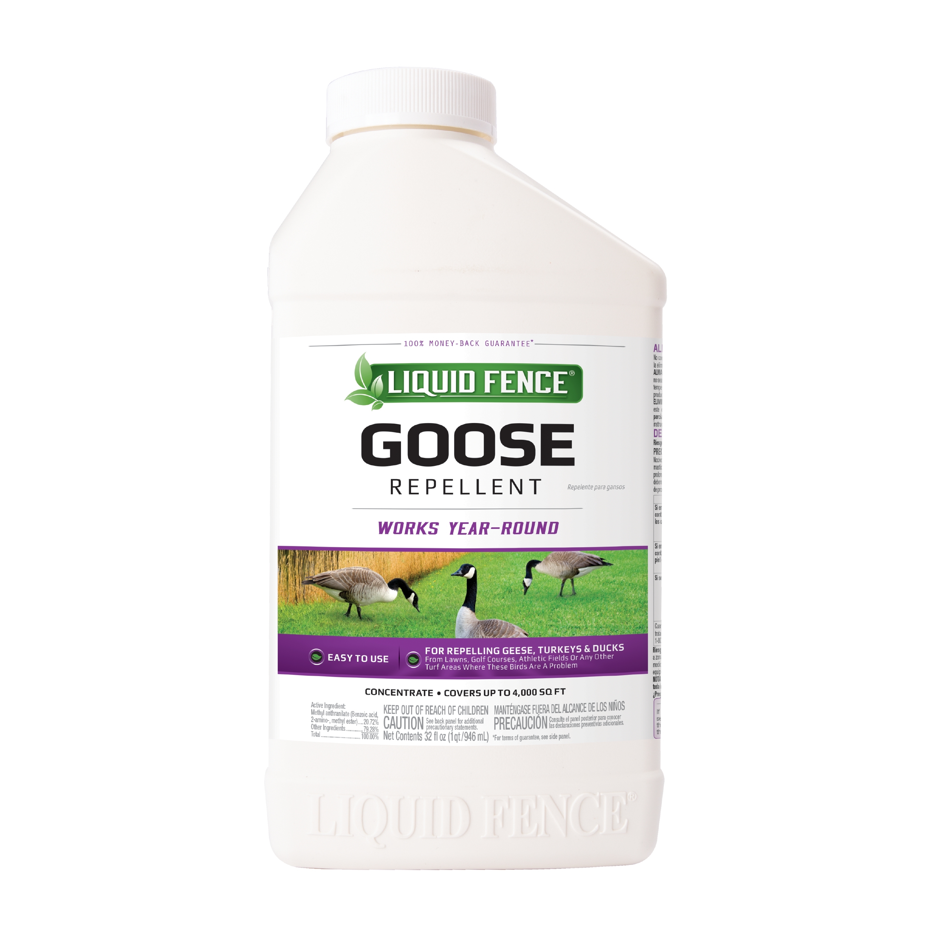 Liquid Fence Goose Repellent Concentrate, 32 Fluid Ounces
