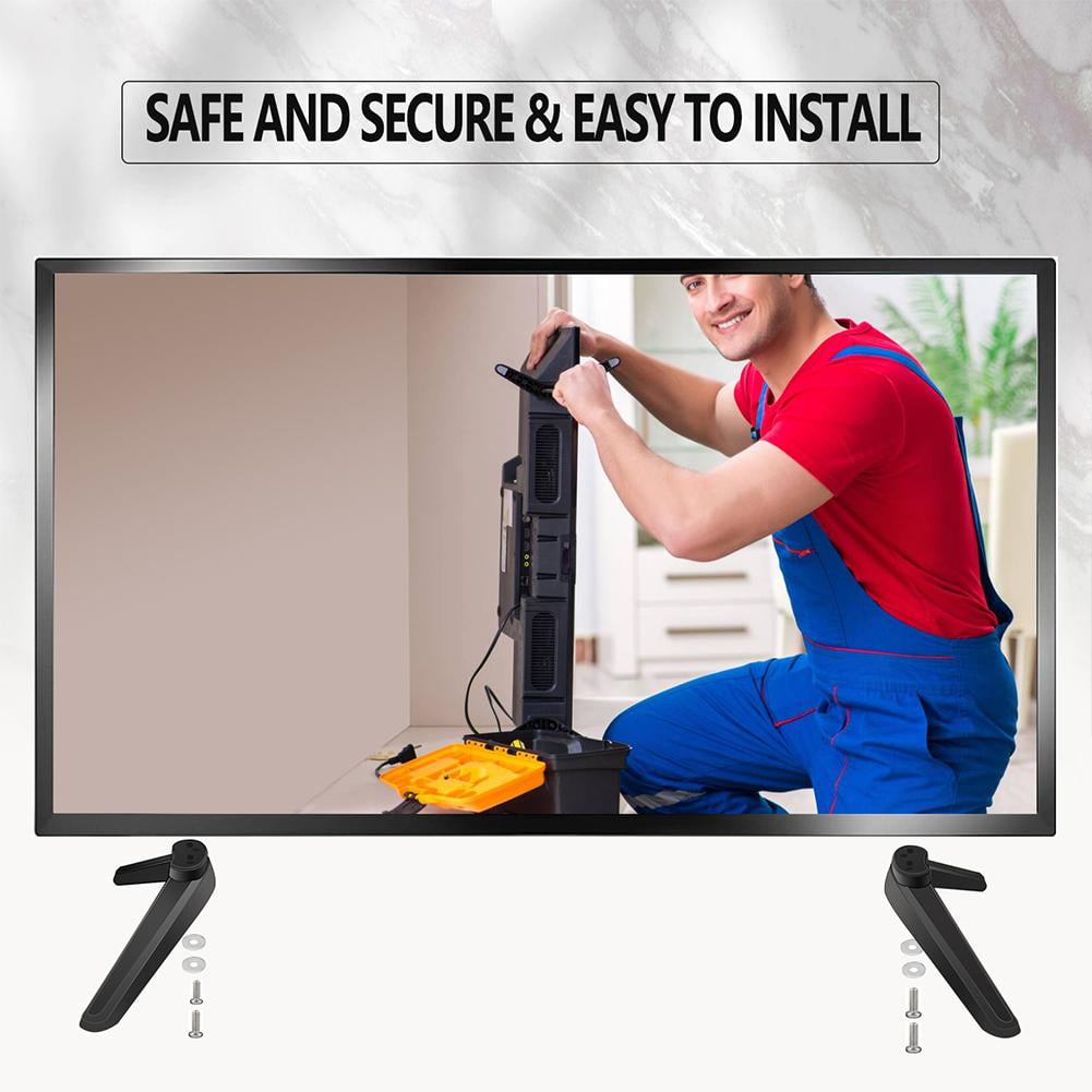 Universal TV Stand Legs TV Pedestal Feet Table TV Stand Legs Base New