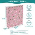 thumbnail image 5 of Iauyy PVC Round Ring Binders, 200 Page Capacity, 2 Pack，Hearts and Straberry, 5 of 8
