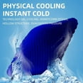 thumbnail image 5 of Gel Seat Cushion Summer Breathable Honeycomb Design For Pressure Relief Back Tailbone Pain - Home Office Wheelchair Chair Cars, 5 of 7