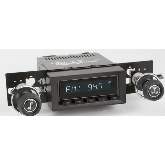 RetroRadio Compatible with 1970-81 Pontiac Firebird Features Include Bluetooth, HD, SiriusXM Ready, AM/FM LB-M4-216-217-37-73PT